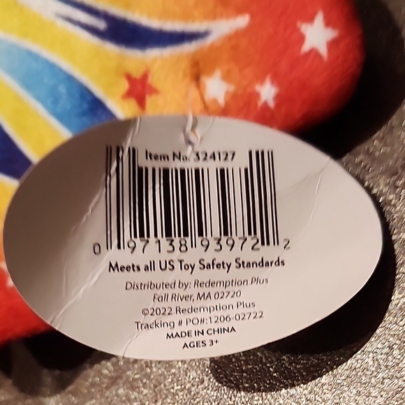 Colorful Butterfly Plush Toy - Picture 3 of 3